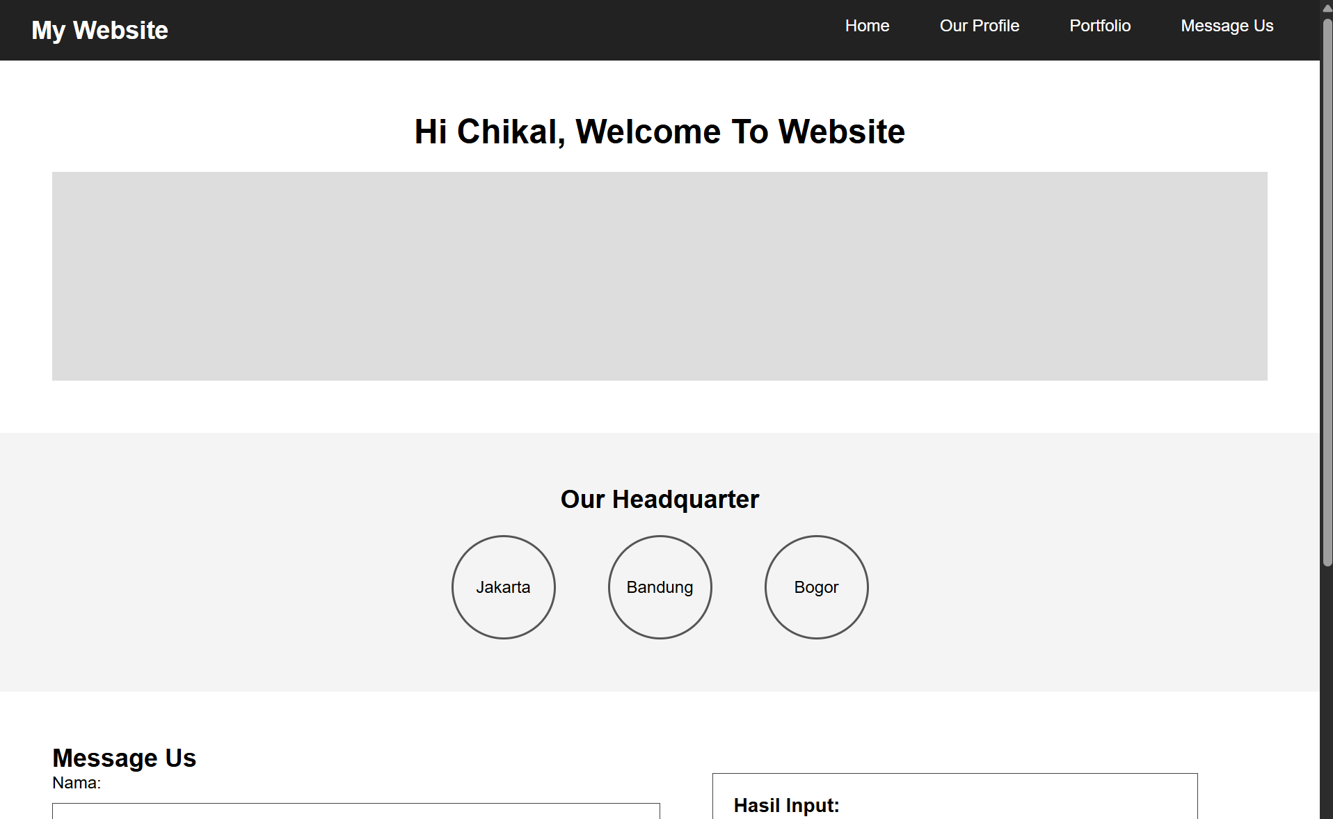 Website Company Profile – CodingCamp Project